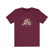 Load image into Gallery viewer, Baby Waves | Octopus | Cute | Cartoon | Unisex - Men & Women's Tee