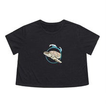 Load image into Gallery viewer, Sea Turtle Lovers | Ocean | Beach | Oceanography | Women's Crop top