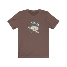 Load image into Gallery viewer, Sea Turtle Lovers | Ocean | Light Blue Ring | Beach | Oceanography | Unisex - Men & Women's Tee