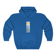 Load image into Gallery viewer, Euphotic Depths | Variation | Ocean | Beach | Oceanography | Waves | Unisex - Men & Women's Tee Unisex Heavy Blend Hooded Sweatshirt | Hoodie