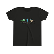 Load image into Gallery viewer, Baby Waves | Trio | Turtle | Seahorse | Puffer fish | Cute | Cartoon | Tee Youth Short Sleeve Tee