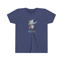 Load image into Gallery viewer, Unicorn | Funny | Whimsical | Tee Youth Short Sleeve Tee