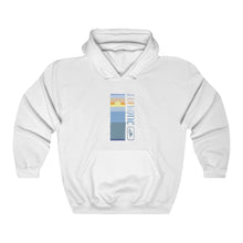 Load image into Gallery viewer, Euphotic Depths | Ocean | Beach | Oceanography | Waves | Unisex - Men & Women's Tee Unisex Heavy Blend Hooded Sweatshirt | Hoodie