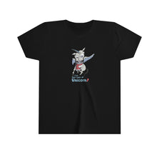 Load image into Gallery viewer, Unicorn | Funny | Whimsical | Tee Youth Short Sleeve Tee