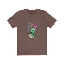 Load image into Gallery viewer, Baby Waves | Turtle | Cute | Cartoon | Whimsical | Unisex - Men & Women's Tee