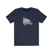Load image into Gallery viewer, Octopus Lovers | Cartoon | Ocean | Beach | Oceanography | Whimsical | Unisex - Men & Women's Tee