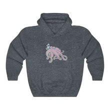 Load image into Gallery viewer, Octopus Lovers | Ocean | Cartoon | Beach | Oceanography | Unisex - Men & Women's Tee Unisex Heavy Blend Hooded Sweatshirt | Hoodie