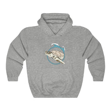 Load image into Gallery viewer, Sea Turtle Lovers | Ocean | Beach | Oceanography | Unisex - Men & Women's Tee Unisex Heavy Blend Hooded Sweatshirt | Hoodie