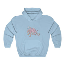 Load image into Gallery viewer, Octopus Lovers | Ocean | Cartoon | Beach | Oceanography | Unisex - Men & Women's Tee Unisex Heavy Blend Hooded Sweatshirt | Hoodie