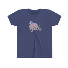 Load image into Gallery viewer, Octopus | Funny | Ocean | Creature | Whimsical | Tee Youth Short Sleeve Tee