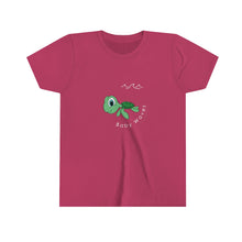 Load image into Gallery viewer, Baby Waves | Turtle | Cute | Cartoon | Tee Youth Short Sleeve Tee