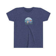 Load image into Gallery viewer, Beach Mode | VW Van | Van | Ocean | Waves | Tee Youth Short Sleeve Tee
