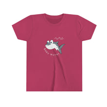 Load image into Gallery viewer, Baby Waves | Shark | Cute | Cartoon | Tee Youth Short Sleeve Tee
