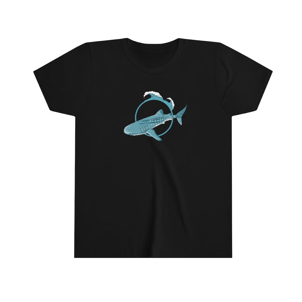 Whale Shark (Blue) Lovers | Ocean  | Beach | Oceanography | Tee Youth Short Sleeve Tee