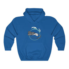 Load image into Gallery viewer, Stingray Lovers | Ocean  | Beach | Oceanography | Unisex - Men &amp; Women&#39;s Tee Unisex Heavy Blend Hooded Sweatshirt | Hoodie
