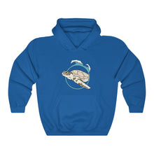 Load image into Gallery viewer, Sea Turtle Lovers | Ocean  | Beach | Oceanography | Unisex - Men &amp; Women&#39;s Tee Unisex Heavy Blend Hooded Sweatshirt | Hoodie
