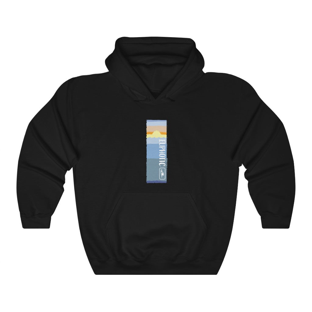 Euphotic Depths | Variation | Ocean  | Beach | Oceanography | Waves | Unisex - Men & Women's Tee Unisex Heavy Blend Hooded Sweatshirt | Hoodie