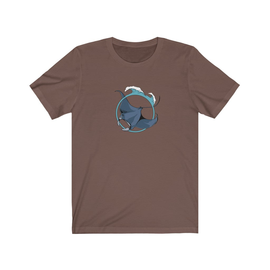 Manta Ray Lovers | Ocean  | Beach | Oceanography | Unisex - Men & Women's Tee