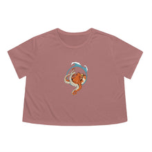 Load image into Gallery viewer, Octopus Lovers | Ocean  | Beach | Oceanography | Women&#39;s Crop top
