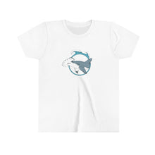 Load image into Gallery viewer, Hammerhead Shark Lovers | Ocean  | Beach | Oceanography | Tee Youth Short Sleeve Tee
