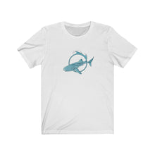 Load image into Gallery viewer, Whale Shark (Blue) Lovers | Ocean  | Beach | Oceanography | Unisex - Men &amp; Women&#39;s Tee
