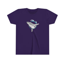 Load image into Gallery viewer, Humpback Whale Lovers | Ocean  | Beach | Oceanography | Tee Youth Short Sleeve Tee
