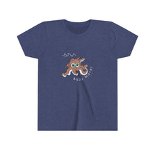 Load image into Gallery viewer, Baby Waves | Octopus | Oci | Cute | Cartoon | Tee Youth Short Sleeve Tee
