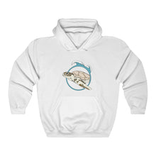 Load image into Gallery viewer, Sea Turtle Lovers | Ocean  | Beach | Oceanography | Unisex - Men &amp; Women&#39;s Tee Unisex Heavy Blend Hooded Sweatshirt | Hoodie
