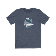 Load image into Gallery viewer, Blacktip Shark Lovers | Ocean  | Beach | Oceanography | Unisex - Men &amp; Women&#39;s Tee
