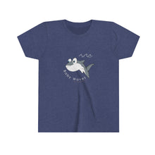 Load image into Gallery viewer, Baby Waves | Shark | Cute | Cartoon | Tee Youth Short Sleeve Tee
