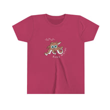 Load image into Gallery viewer, Baby Waves | Octopus | Oci | Cute | Cartoon | Tee Youth Short Sleeve Tee
