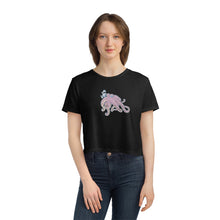 Load image into Gallery viewer, Octopus Lovers | Cartoon | Ocean  | Beach | Oceanography | Women&#39;s Crop top
