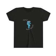 Load image into Gallery viewer, Baby Waves | Seahorse | Cute | Cartoon | Tee Youth Short Sleeve Tee
