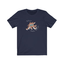 Load image into Gallery viewer, Baby Waves | Octopus | Cute | Cartoon | Unisex - Men &amp; Women&#39;s Tee
