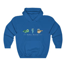 Load image into Gallery viewer, Baby Waves | Ocean  | Beach | Oceanography | Unisex - Men &amp; Women&#39;s Tee Unisex Heavy Blend Hooded Sweatshirt | Hoodie
