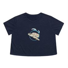 Load image into Gallery viewer, Sea Turtle Lovers | Ocean  | Beach | Oceanography | Women&#39;s Crop top
