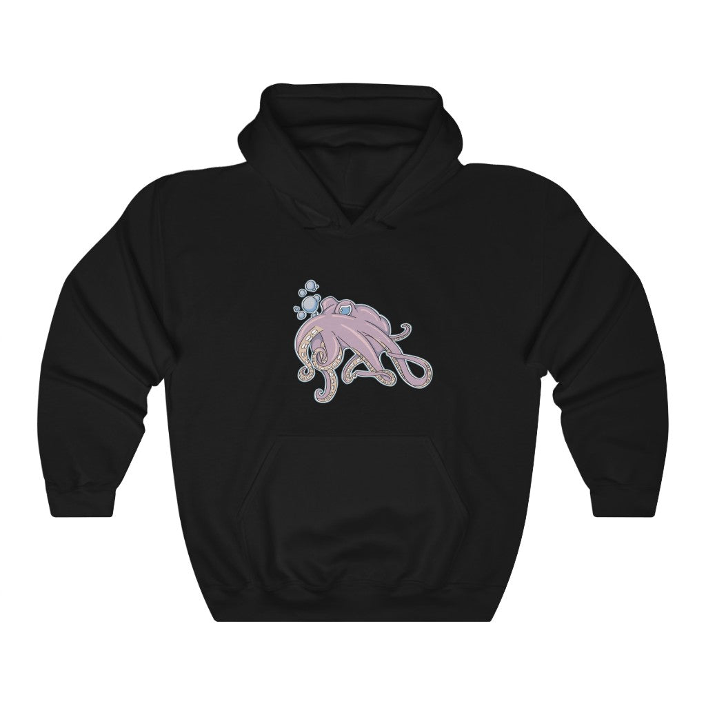 Octopus Lovers | Ocean  | Cartoon | Beach | Oceanography | Unisex - Men & Women's Tee Unisex Heavy Blend Hooded Sweatshirt | Hoodie