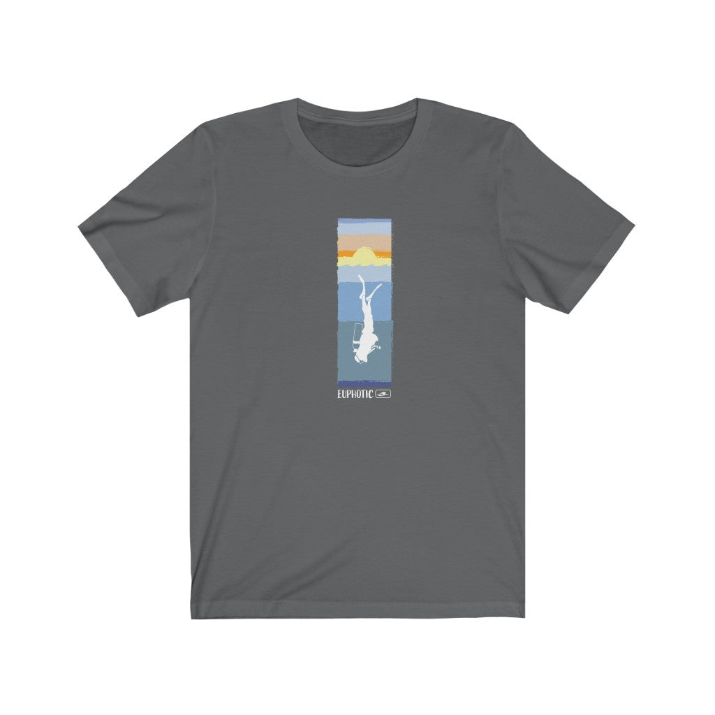 Euphotic Depths | Diver | Beach | Surfing | Waves | Unisex - Men & Women's Tee