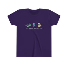 Load image into Gallery viewer, Baby Waves | Trio | Turtle | Seahorse | Puffer fish | Cute | Cartoon |  Tee Youth Short Sleeve Tee
