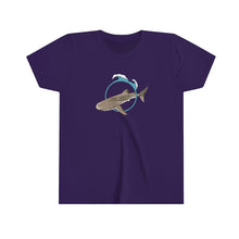 Load image into Gallery viewer, Whale Shark (Brown) Lovers | Ocean  | Beach | Oceanography | Tee Youth Short Sleeve Tee
