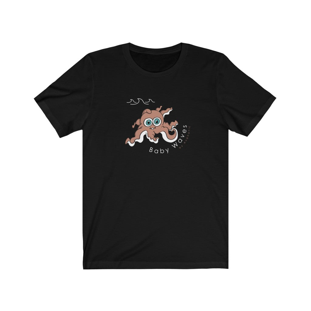 Baby Waves | Octopus | Cute | Cartoon | Unisex - Men & Women's Tee