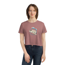 Load image into Gallery viewer, Sea Turtle Lovers | Ocean  | Beach | Oceanography | Women&#39;s Crop top
