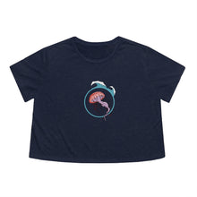 Load image into Gallery viewer, Jellyfish Lovers | Ocean  | Beach | Oceanography | Women&#39;s Crop top
