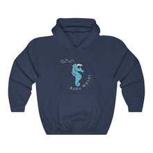 Load image into Gallery viewer, Baby Waves | Ocean  | Beach | Oceanography | Unisex - Men &amp; Women&#39;s Tee Unisex Heavy Blend Hooded Sweatshirt | Hoodie
