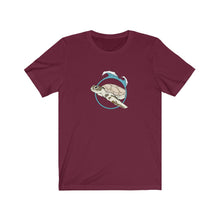 Load image into Gallery viewer, Sea Turtle Lovers | Ocean  | Light Blue Ring | Beach | Oceanography | Unisex - Men &amp; Women&#39;s Tee
