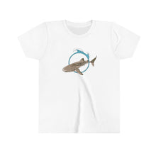 Load image into Gallery viewer, Whale Shark (Brown) Lovers | Ocean  | Beach | Oceanography | Tee Youth Short Sleeve Tee
