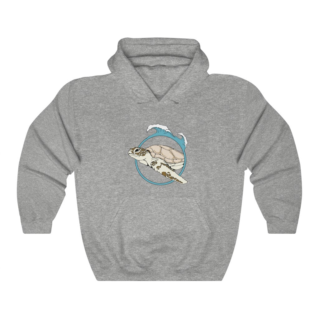 Sea Turtle Lovers | Ocean  | Beach | Oceanography | Unisex - Men & Women's Tee Unisex Heavy Blend Hooded Sweatshirt | Hoodie