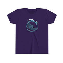 Load image into Gallery viewer, Manta Ray Lovers | Ocean  | Beach | Oceanography | Tee Youth Short Sleeve Tee
