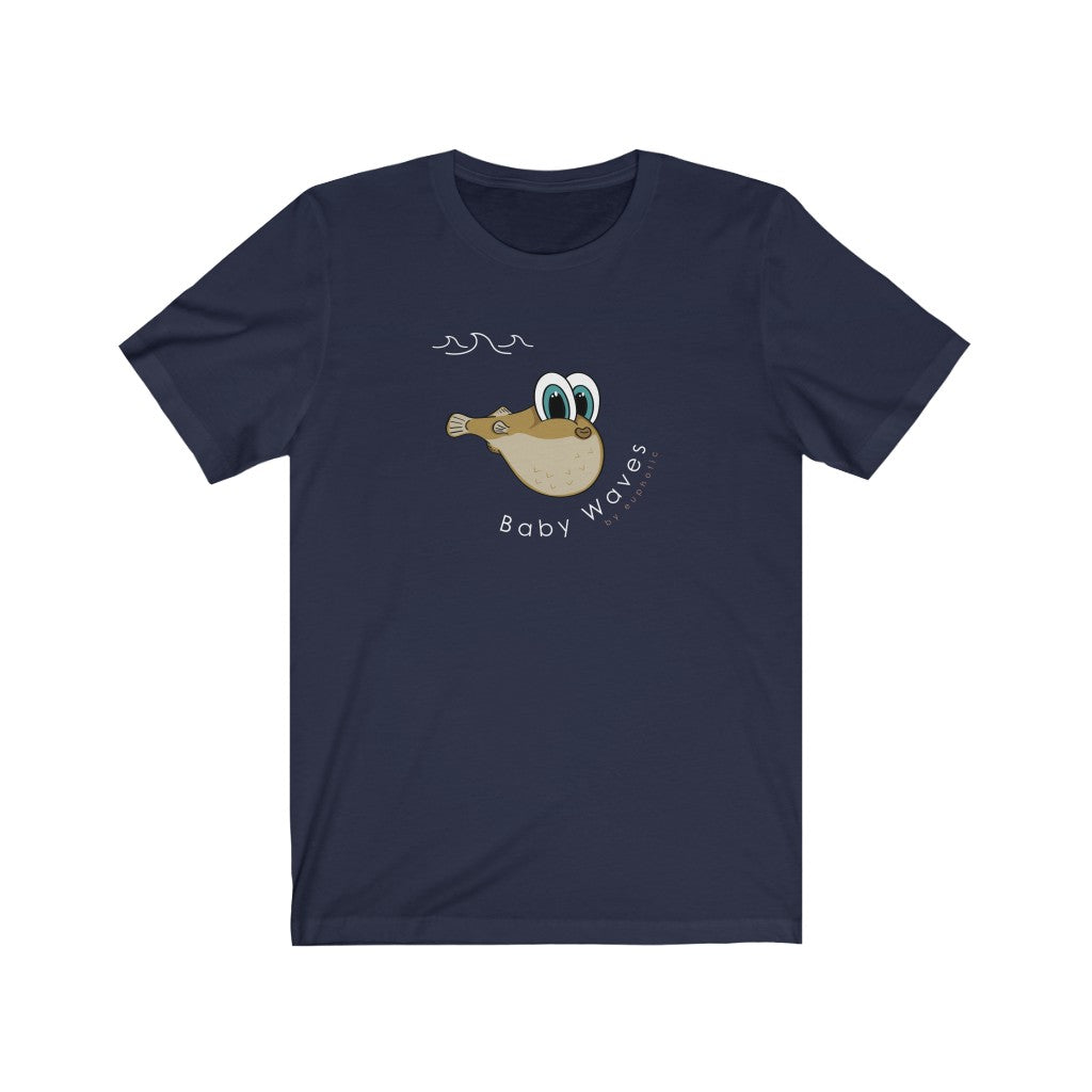 Baby Waves | Blowfish | Cute | Cartoon | Unisex - Men & Women's Tee