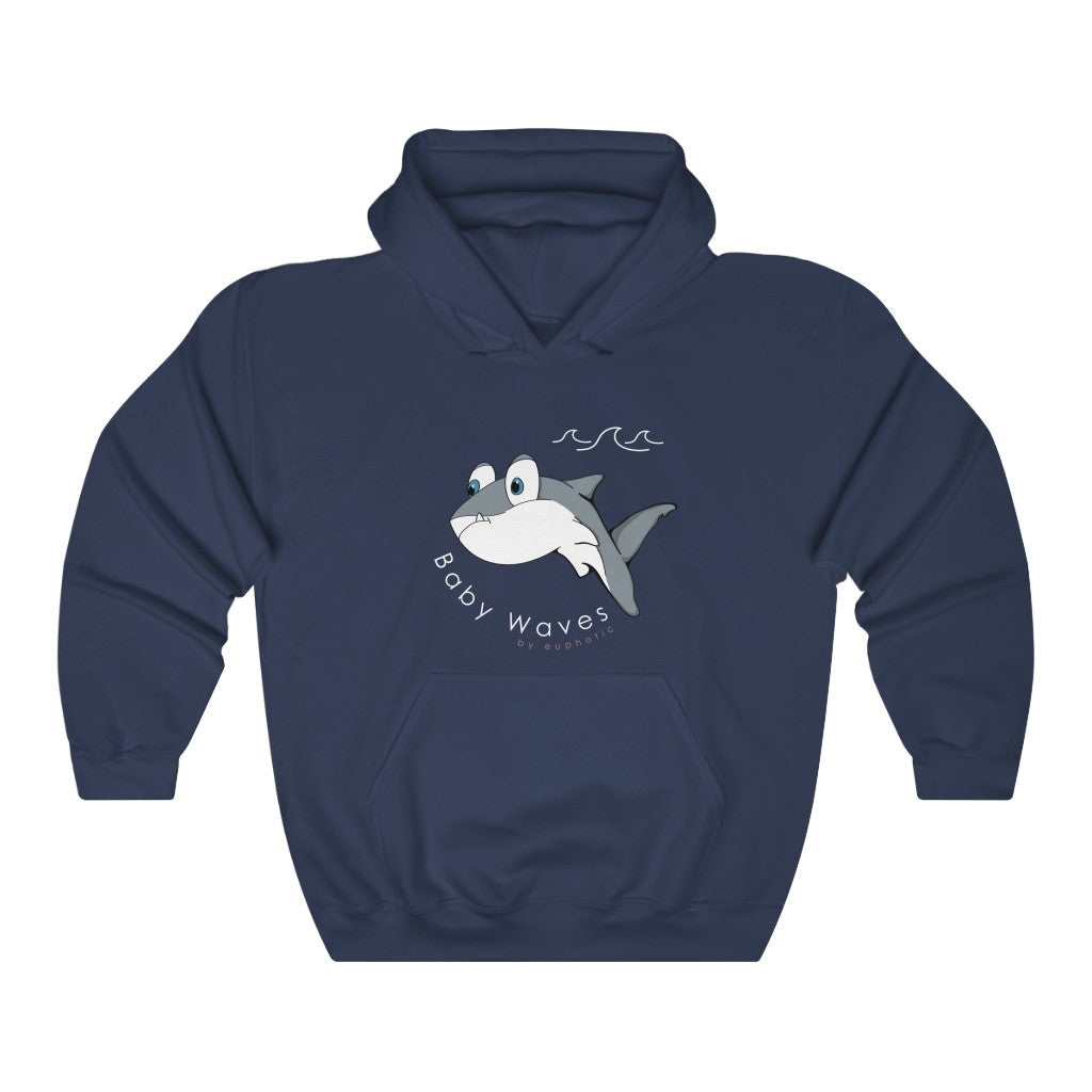 Baby Waves | Ocean  | Beach | Oceanography | Unisex - Men & Women's Tee Unisex Heavy Blend Hooded Sweatshirt | Hoodie